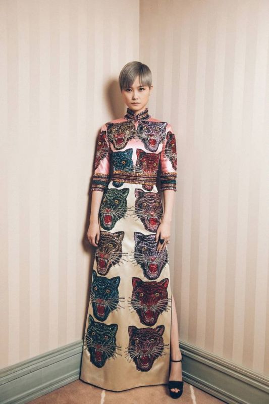 时装：李宇春，戛纳红毯上的中国美人